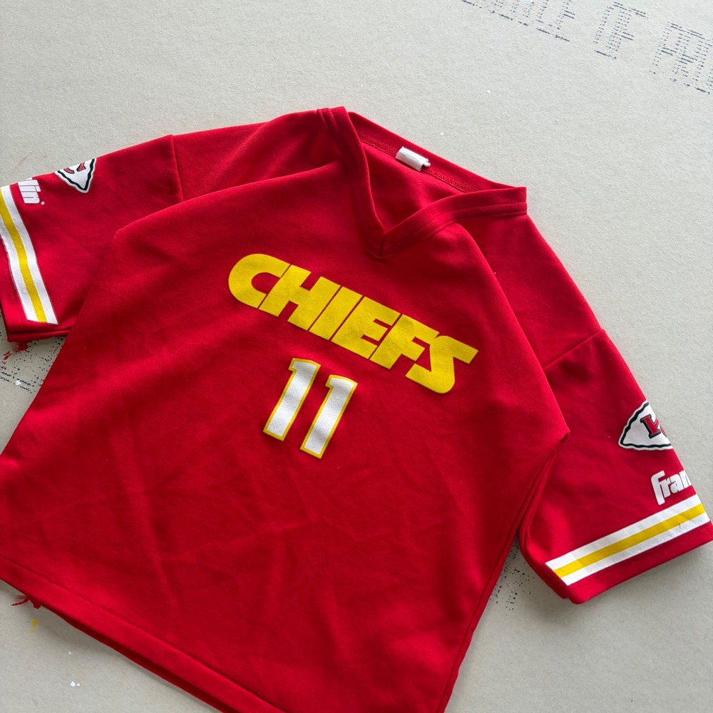 Vintage 90s Franklin Kansas City Chiefs Jersey Baby T-shirt